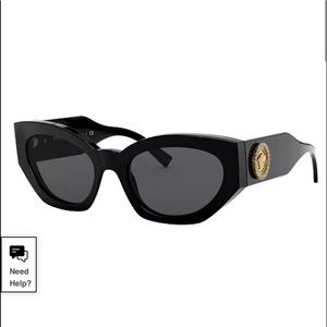 NEW Authentic Versace Cat Eye Sunglasses 54mm